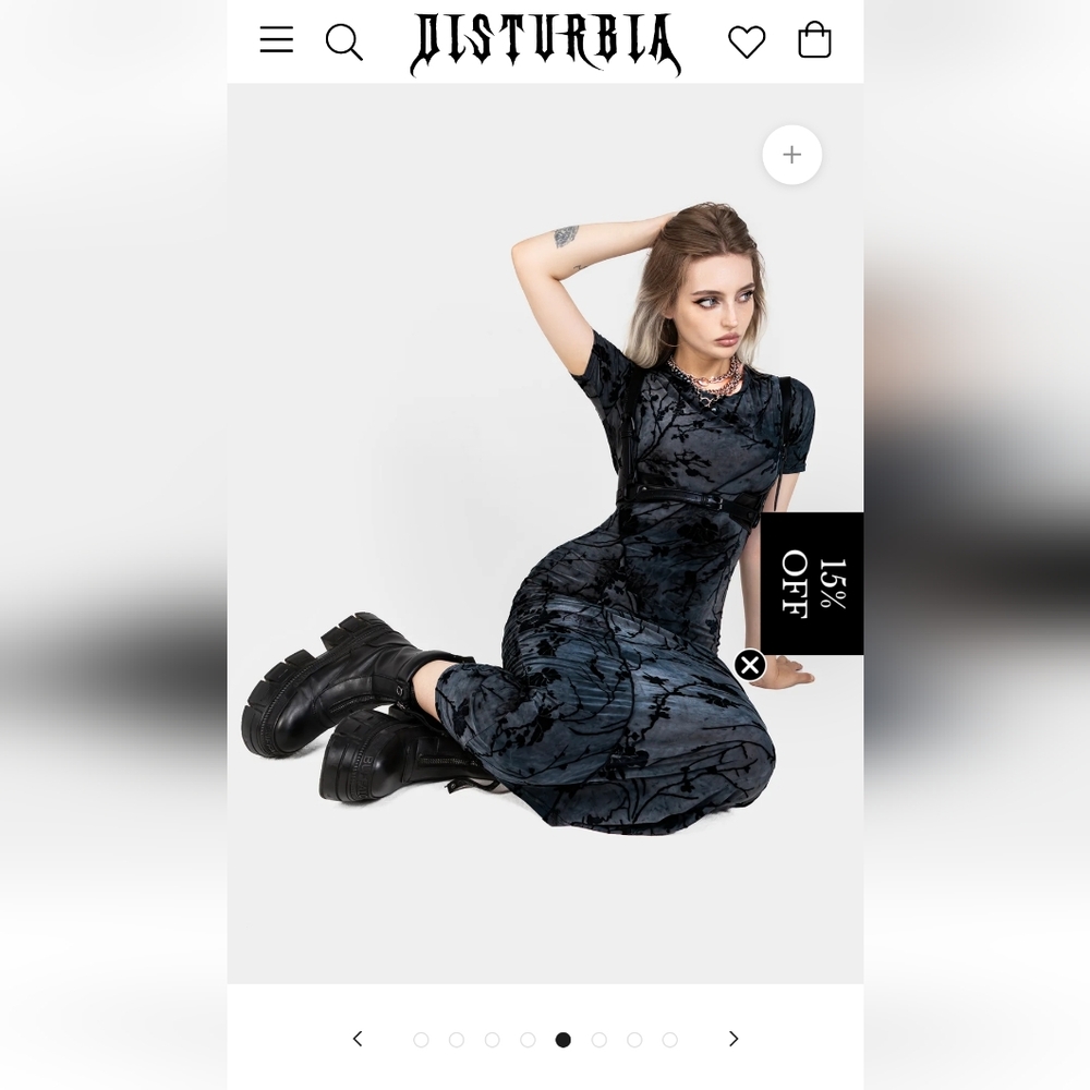 Brand New With Tags Disturbia Wytchelm Dress 🖤🌒